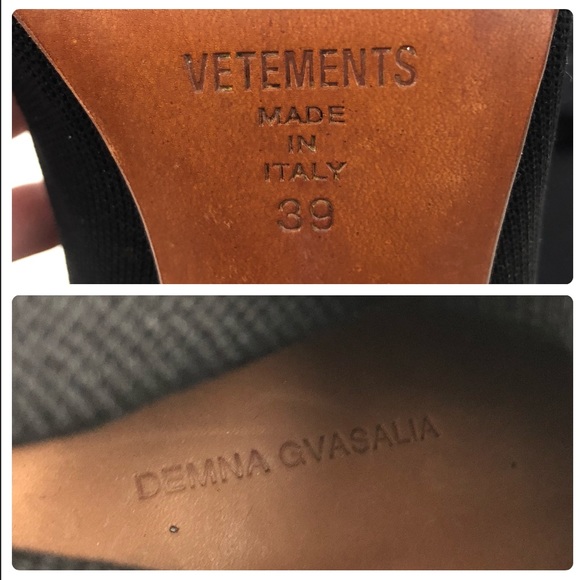 Vetements lighter heel sock boots, size 39 - Picture 6 of 8